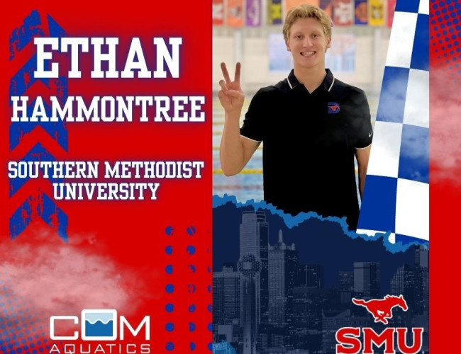 COM Aquatics’ Ethan Hamontree commits to SMU