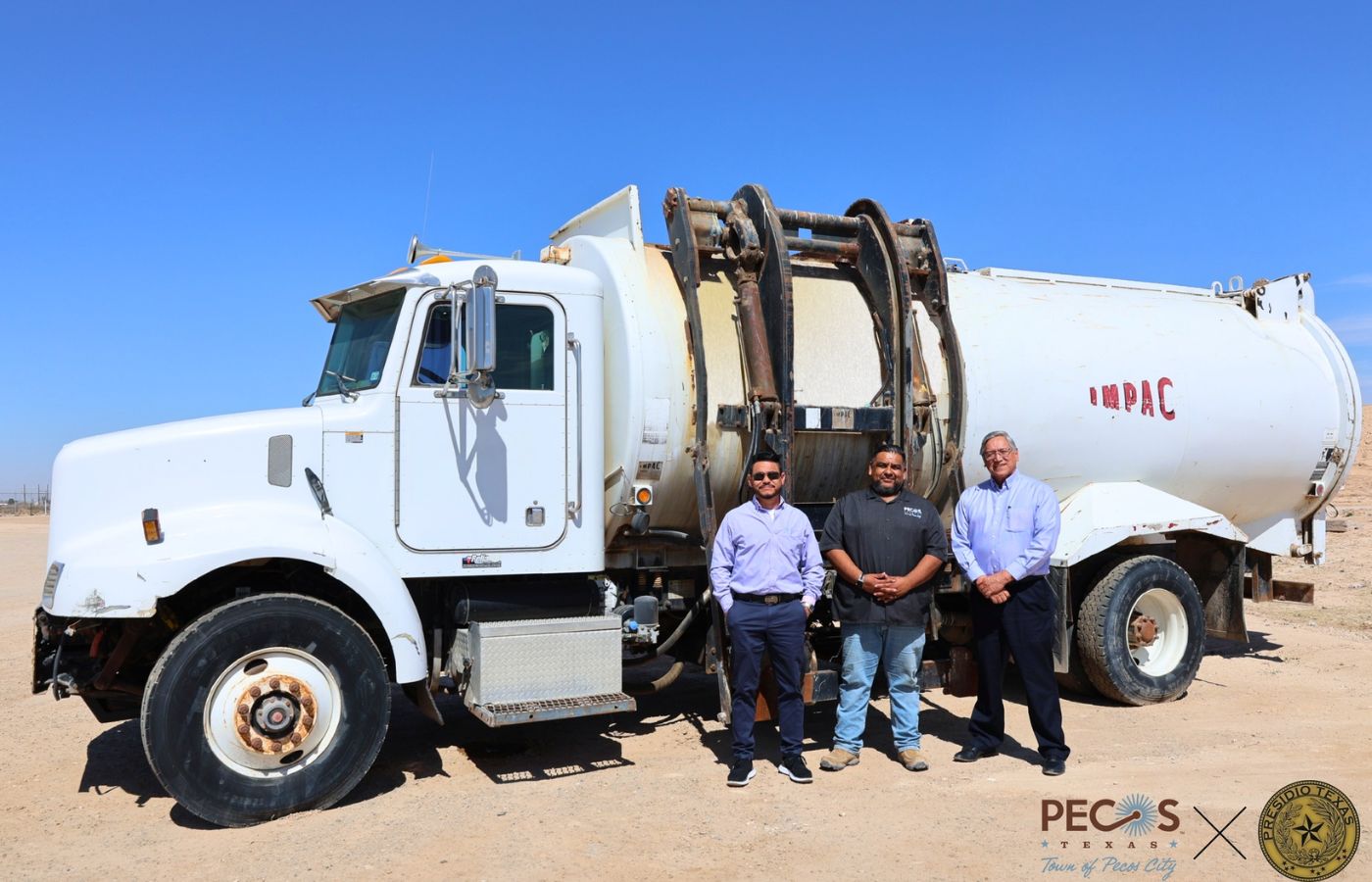 Pecos sells garbage truck to Presidio at half price as goodwill gesture