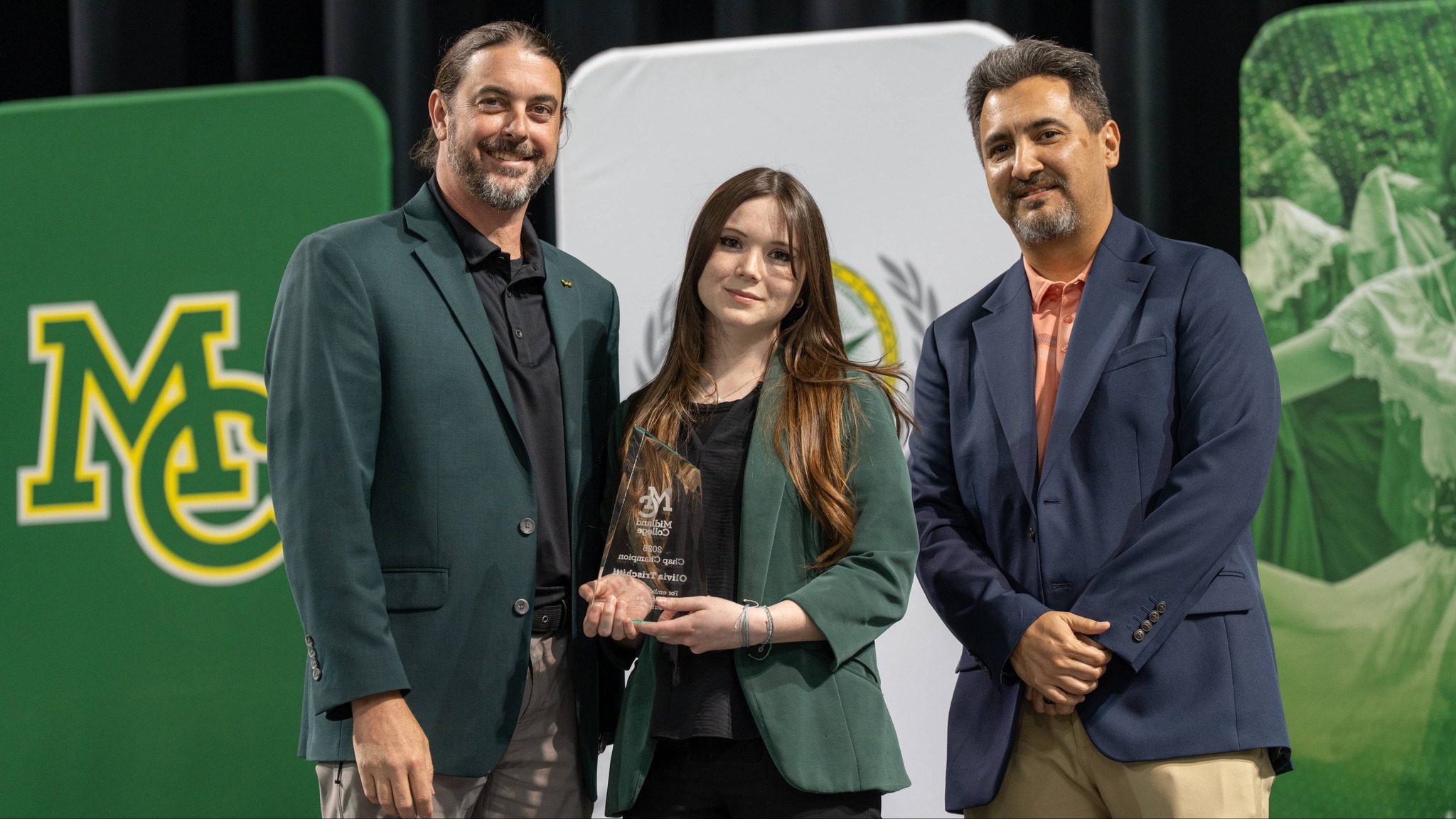 Midland College names Olivia Trischitti as 2026 Chap Champion