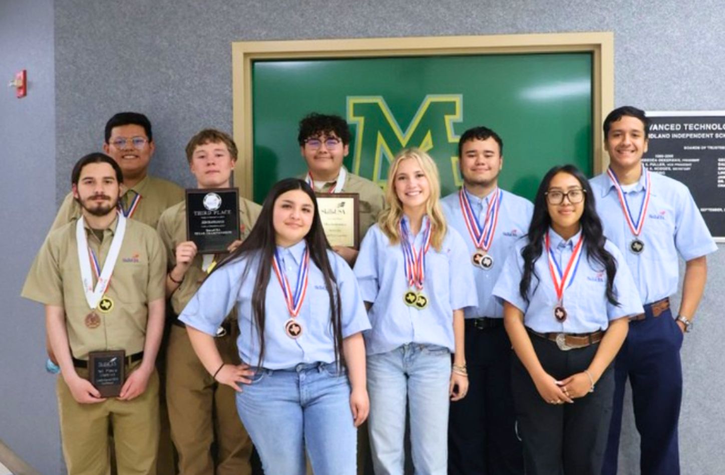 Midland College students earn top honors at SkillsUSA district and state competitions